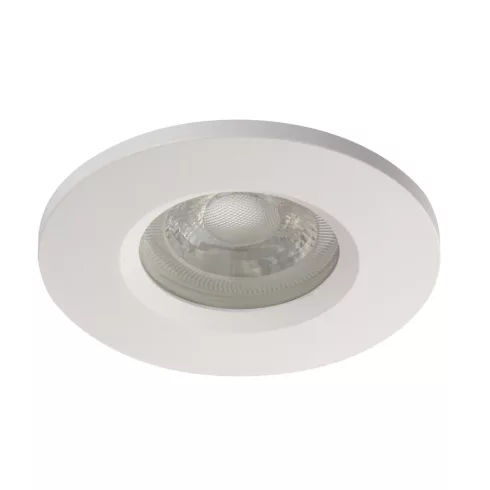 TALU IP44 DSO-W dekorációs keret, max.10W, Gx5,3/GU10, IP44/20, kerek, fehér                          KAN39540