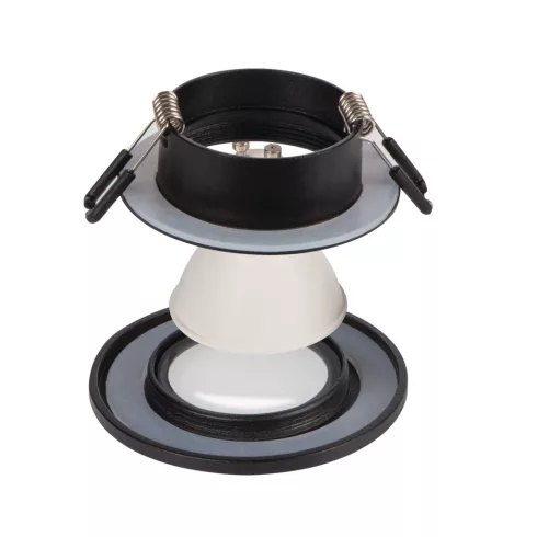 TALU IP44 DSL-W dekorációs keret, max.10W, Gx5,3/GU10, IP44/20, négyzet, fehér                        KAN39542