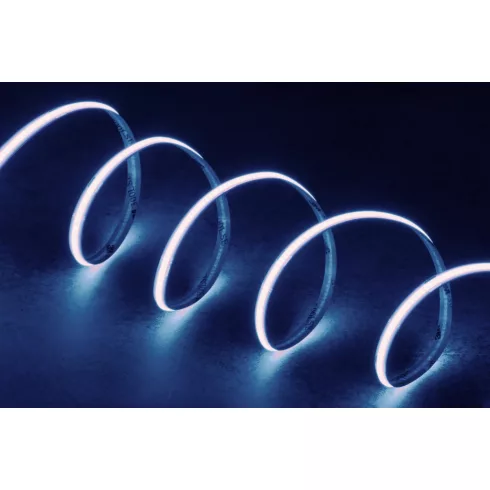 LCOB 10,5W/M 24IP65-B LED szalag, 5 m, 24 DC, 1 m = 10,5 W / 130 lm, kék, IP65                        KAN39784