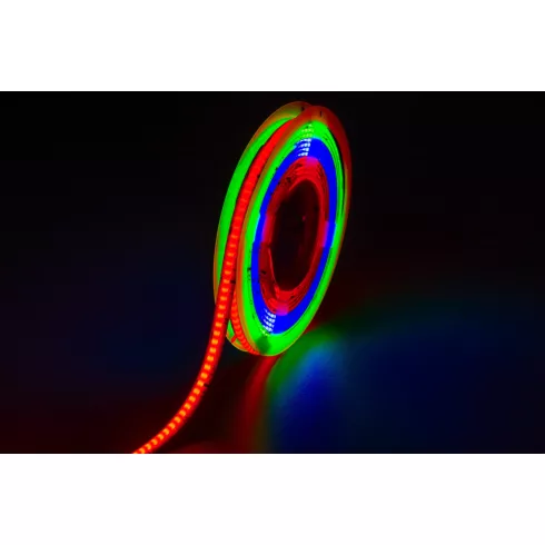 LCOB D 16W/M24IP00RGB LED szalag, 5 m, 24 DC, 1 m = max. 16 W / 390 lm, RGB, IP00                     KAN39788