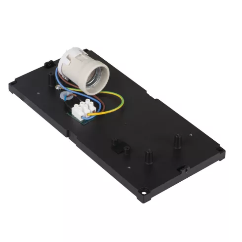 LERTO EL E27 B lámpa, E27, max.15 W, IP54, fekete                                                     KAN45816