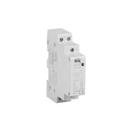   KMC-25-02 kontaktor, TH35 sínre, 25A, 230AC, AC-7A, AC-7B, Csatlakozó/megszakító 0/2, 1 modul, IP20   KAN45821