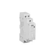   KMC-25-11 kontaktor, TH35 sínre, 25A, 230AC, AC-7A, AC-7B, Csatlakozó/megszakító 1/1, 1 modul, IP20   KAN45822