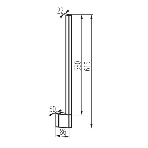 YALTE S 06 9W CCT-B lámpa, fali, max. 9 W, 310-330 lm, 3000-6500 K, IP54, fekete                      KAN45870