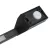YALTE S 08 11W CCT-B lámpa, fali, max. 11 W, 380-460 lm, 3000-6500 K, IP54, fekete                    KAN45871
