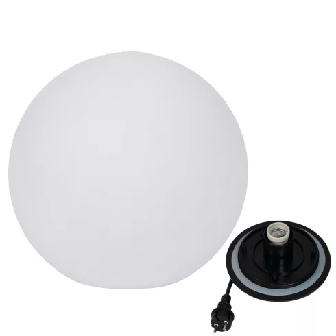 STONO 50 MLK lámpa E27, leszúrható, max.20 W, LED, átm.50 cm, IP65, gömb, fehér                       KAN45933