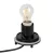 STONO 30 TRK lámpa E27, leszúrható, max.20 W, LED, átm.30 cm, IP65, gömb, terrakotta                  KAN45935