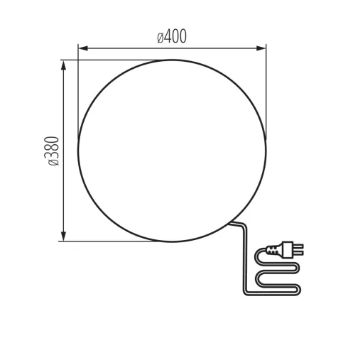 STONO 40 TRK lámpa E27, leszúrható, max.20 W, LED, átm.40 cm, IP65, gömb, terrakotta                  KAN45936