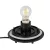 STONO 50 TRK lámpa E27, leszúrható, max.20 W, LED, átm.50 cm, IP65, gömb, terrakotta                  KAN45937