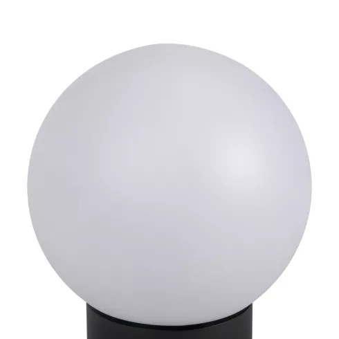 STONO 15M 50 GR lámpa E27, álló, rögzíthető, max.15 W, LED, mag.50 cm, IP65, gömb, antracit/fehér     KAN46083