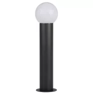   STONO 15M 80 GR lámpa E27, álló, rögzíthető, max.15 W, LED, mag.80 cm, IP65, gömb, antracit/fehér     KAN46085