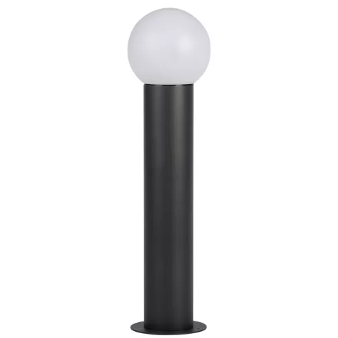 STONO 15M 80 GR lámpa E27, álló, rögzíthető, max.15 W, LED, mag.80 cm, IP65, gömb, antracit/fehér     KAN46085