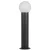STONO 15M 80 GR lámpa E27, álló, rögzíthető, max.15 W, LED, mag.80 cm, IP65, gömb, antracit/fehér     KAN46085