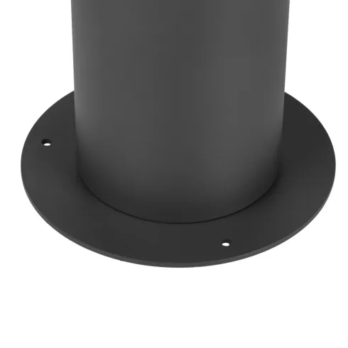 STONO 15M 80 SE GR lámpa E27, álló, PIR mozg.érz., max.15W, LED, mag.80cm, IP65, gömb, antracit/fehé  KAN46086