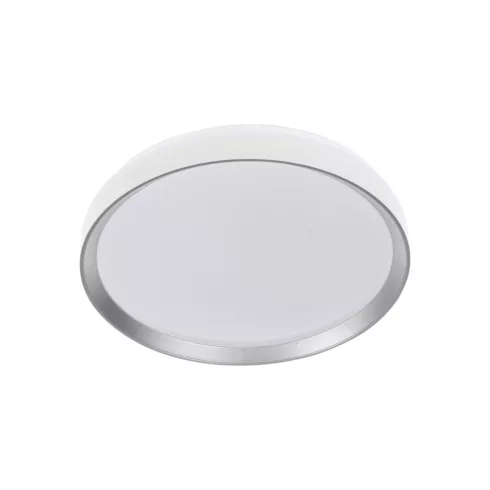 LIXAN CCTDIM W/SR mennyezeti lámpa, LED, max.47W, max.4100lm, 3000-6500K, IP20, kerek, fehér/ezüst    KAN46280