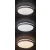LIXAN CCTDIM W/B mennyezeti lámpa, LED, max.47W, max.3900lm, 3000-6500K, IP20, kerek, fehér/fekete    KAN46281