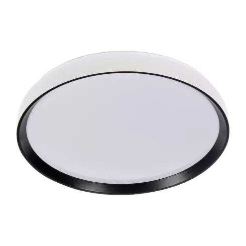 LIXAN XL CCTDIM W/B mennyezeti lámpa, LED, max.65W, max.6500lm, 3000-6500K, IP20, kerek,fehér/fekete  KAN46283