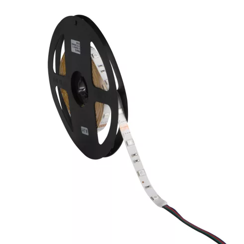 LEDS-B7,2W/M12IP00RGB LED szalag, 5 m, 12 DC, 1 m = max. 7,2 W / 150 lm, RGB, IP00                    KAN46314