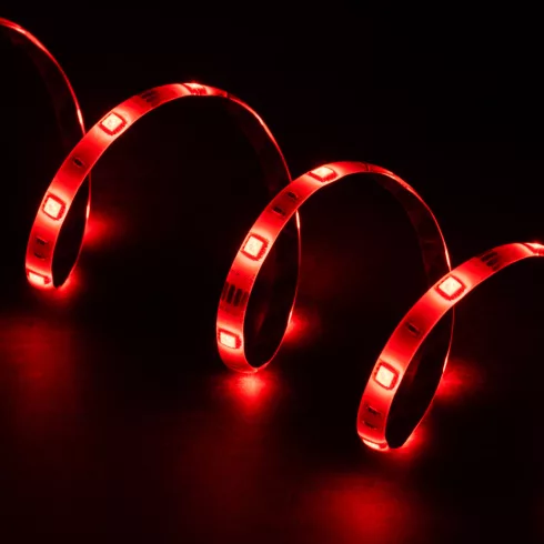 LEDS-B7,2W/M12IP65RGB LED szalag, 5 m, 12 DC, 1 m = max. 7,2 W / 145 lm, RGB, IP65                    KAN46316