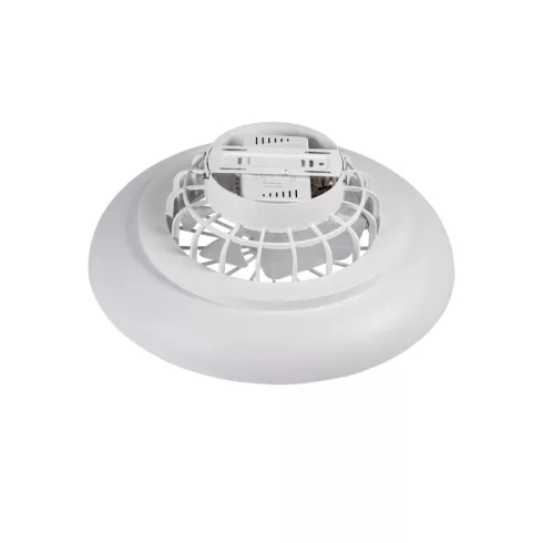 PLAVE PAN48 CCT+RGB W lámpa, ventilátorral, LED, max.24W, 1200-1400lm, 3000-6500K, IP20, kerek, fehé  KAN46370