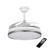 PLAVE INB49 CCT W/SR lámpa, ventilátorral, LED, max.36W, 1700-2100lm, 3000-6500K, IP20, kerek, fehér  KAN46372