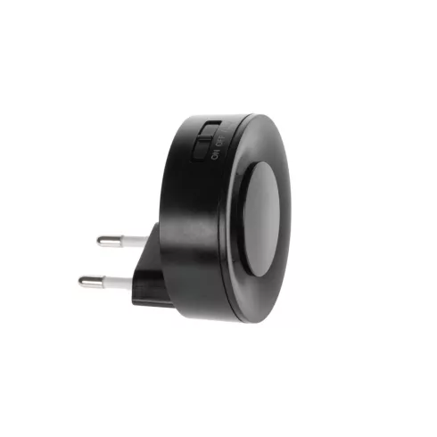 RIBI LED WW B irányfény, PIR, 0,33 W, 1 lm, 2700 K, 120°, IP20, fekete                                KAN46381