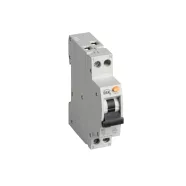  KRO6-1M-2/B6/30-A fírelé, életvédelmi relé, TH35 sínre, A, 6A, 30mA, 230AC, 2 modul, IP20, fehér      KAN90405