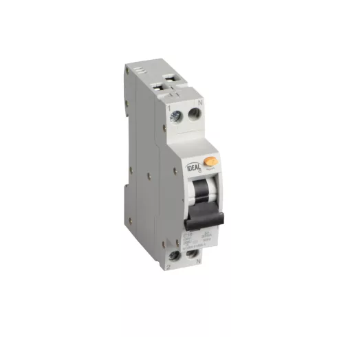 KRO6-1M-2/C16/30-A fírelé, életvédelmi relé, TH35 sínre, A, 16A, 30mA, 230AC, 2 modul, IP20, fehér    KAN90415