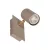 EVALO EL-1I BE-G lámpa, fali/mennyezeti, GU10, max.10W, IP20, kerek, bézs, 2 tengelyben állítható     KAN90780