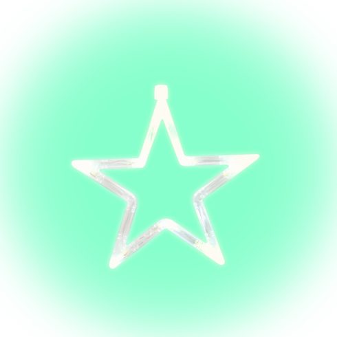 LED-es ablakdísz, csillag, HSO                                                                        KID411
