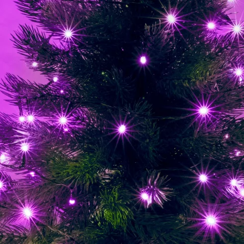 LED-es beltéri fényfüzér, PINK, 100 LED, HSO                                                          KII100/P