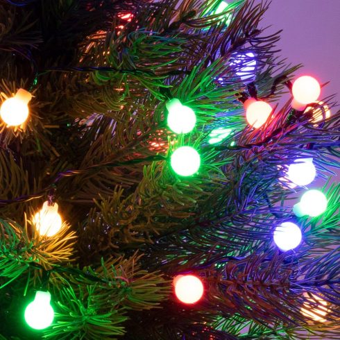 LED-es gömb fényfüzér, HSO                                                                            KII50B/M