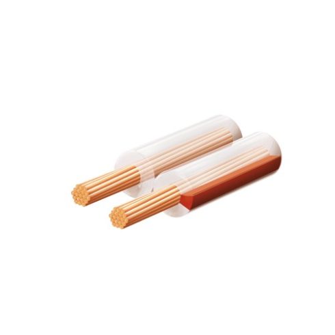 10 fm 2x0,75 mm transzparent hangszóró vezeték, bliszteres, HSO                                       KL0,75T-10X