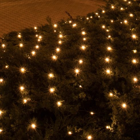Világító háló, 3x3m, melegfehér, kültéri, 240 LED, HSO                                                KLN240C/WW