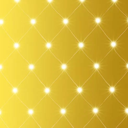 Világító háló, 3x3m, melegfehér, kültéri, 240 LED, HSO                                                KLN240C/WW