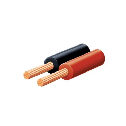Hangszóróvezeték 2x0,15mm2 piros/fekete HVZ0,15, HSO                                                  KLS0,15