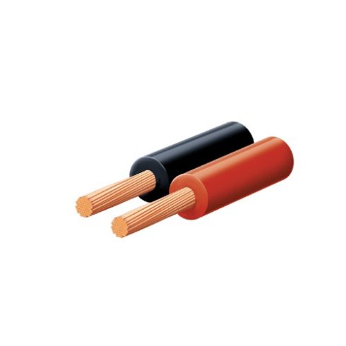 Hangszóróvezeték 2x0,5mm2 piros/fekete HVZ0,5, HSO                                                    KLS0,5