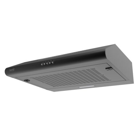 Konyhai páraelszívó TORNADO 60 cm, fekete, 38W, 200m3/h, HSO                                          KPE6020B