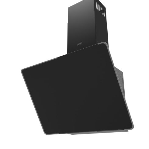 Konyhai páraelszívó CYCLONE 60 cm, fekete üveg, 105W, 390m3/h, HSO                                    KPE6039G