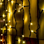   Sorolható fényfüggöny, 204LED, melegfehér, kültéri, HSO                                               KSF204/WW