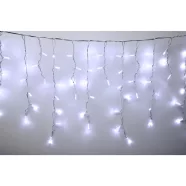   Sorolható LED-es fényfüggöny, 200db hidegfehér LED, 4 méter, kül- és beltéri kivitel HSO              KSFW200WH