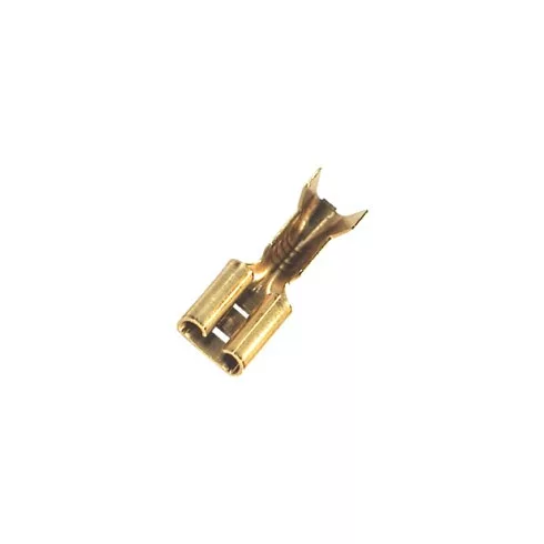 Kábelsaru alj 6,3mm réz, HSO                                                                          KSH6,3-0,5/CU