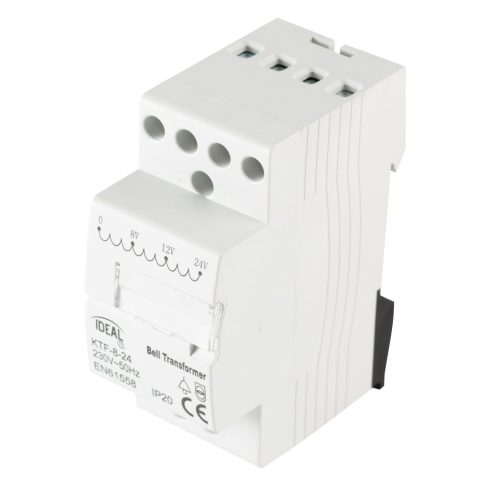 Csengő transzformátor 8-12-24-230 V, HSO                                                              KTF-8-24