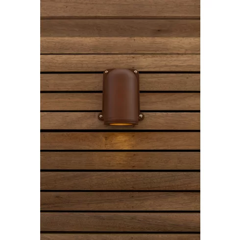 ANCOR kültéri, fali lámpa, GU10 foglalattal, 7W, IP54, rozsdabarna                                    L5115001445