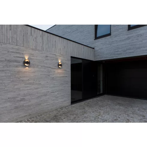 MOOV kültéri, fali lámpa, 1 fix/2 állítható fény, 7,8W, 3000K, 1300lm, IP54, sötétszürke              L5137701118