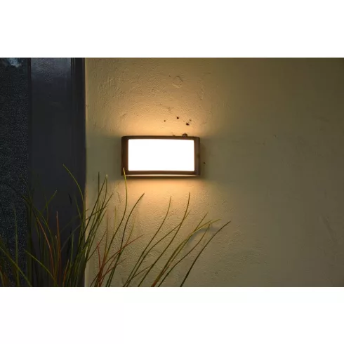 KABAN kültéri, fali lámpa, 12,6W, 3000K, 1300lm, IP54, fekete                                         L5203504330