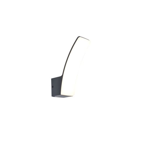 KILO kültéri, fali lámpa, 11,5W, 3000K, 1280lm, IP44, sötétszürke                                     L5203901335
