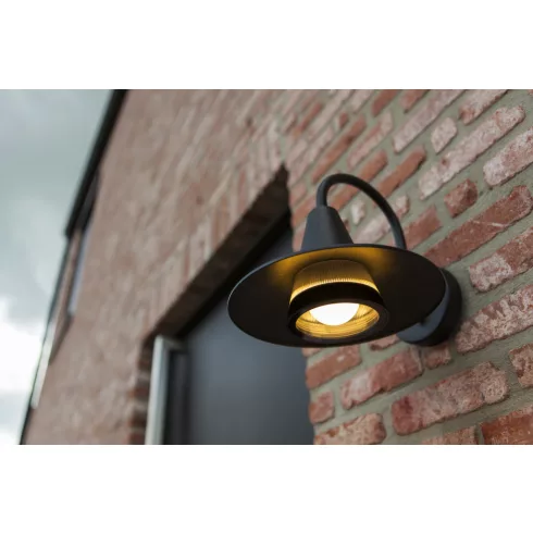 SWAN kültéri, fali lámpa, E27 foglalattal, 25W, IP54, fekete                                          L5213901012