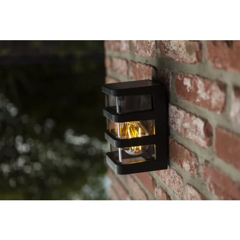 DALTON kültéri, fali lámpa, E27 foglalattal, 25W, IP44, fekete                                        L5214501330