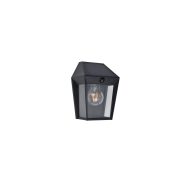   AVONY szolár, fali lámpa, E27 foglalattal, PIR mozgásérzékelővel, 2W, 2700K, 200lm, IP44, fekete      L6916002330